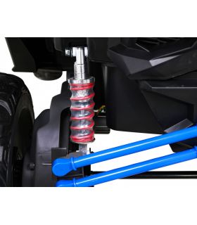 Voiture électrique 2 places 24V Buggy UTV-MX II Bleu - Pack Luxe