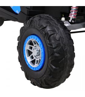 Voiture électrique 2 places 24V Buggy UTV-MX II Bleu - Pack Luxe