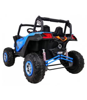 Voiture électrique 2 places 24V Buggy UTV-MX II Bleu - Pack Luxe