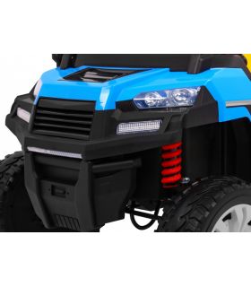 Camion électrique 2 places 2 x 12V A730 Bleu - Pack Luxe