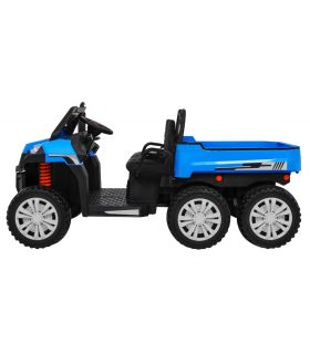 Camion électrique 2 places 2 x 12V A730 Bleu - Pack Luxe