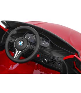 Voiture électrique 12V BMW X6 M Rouge Métallisée - Pack Luxe