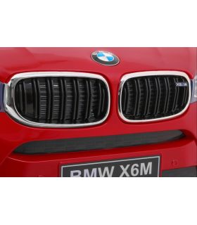 Voiture électrique 12V BMW X6 M Rouge Métallisée - Pack Luxe