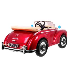 Voiture électrique 12V Mercedes 300S Rouge Métallisée - Pack Luxe