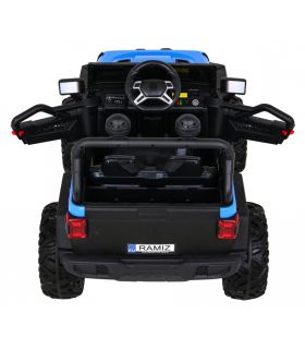 Voiture électrique 2 places Jeep Master HC8988 Bleue - Pack Luxe