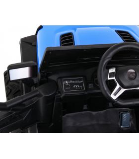 Voiture électrique 2 places Jeep Master HC8988 Bleue - Pack Luxe