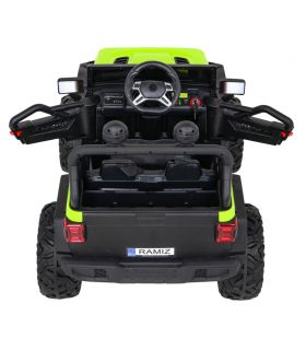 Voiture électrique 2 places Jeep Master HC8988 Verte - Pack Luxe