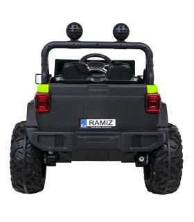 Voiture électrique 2 places Jeep Master HC8988 Verte - Pack Luxe