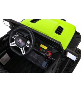 Voiture électrique 2 places Jeep Master HC8988 Verte - Pack Luxe