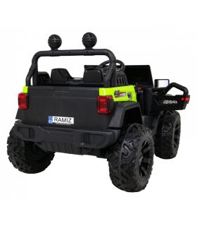 Voiture électrique 2 places Jeep Master HC8988 Verte - Pack Luxe