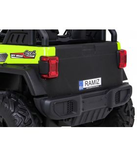 Voiture électrique 2 places Jeep Master HC8988 Verte - Pack Luxe