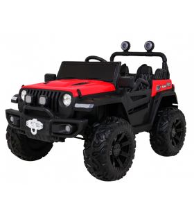 Voiture électrique 2 places Jeep Master HC8988 Rouge - Pack Luxe