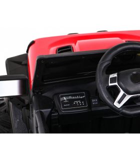 Voiture électrique 2 places Jeep Master HC8988 Rouge - Pack Luxe