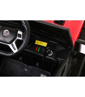 Voiture électrique 2 places Jeep Master HC8988 Rouge - Pack Luxe