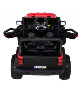 Voiture électrique 2 places Jeep Master HC8988 Rouge - Pack Luxe