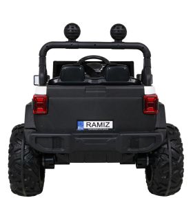 Voiture électrique 2 places Jeep Master HC8988 Blanche - Pack Luxe