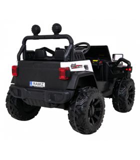 Voiture électrique 2 places Jeep Master HC8988 Blanche - Pack Luxe