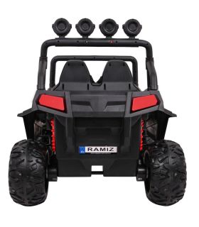 Voiture électrique 2 places 24V Buggy S2588 Blanc - Pack Luxe