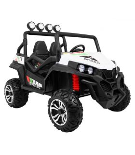 Voiture électrique 2 places 24V Buggy S2588 Blanc - Pack Luxe