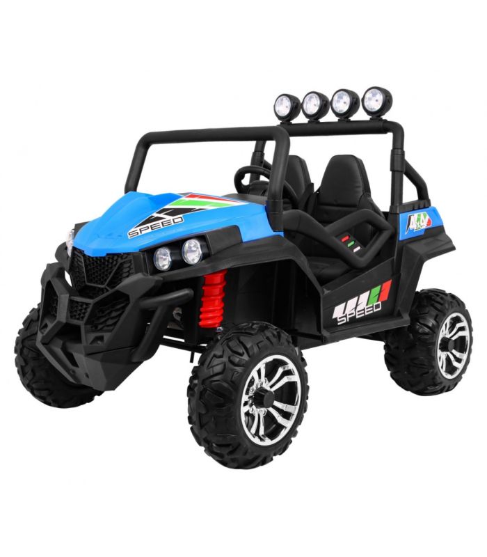 Voiture électrique 2 places 2 x 12V Buggy S2588 Bleu - Pack Luxe