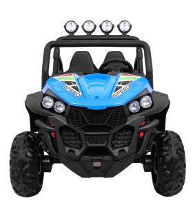 Voiture électrique 2 places 24V Buggy S2588 Bleu - Pack Luxe