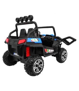 Voiture électrique 2 places 24V Buggy S2588 Bleu - Pack Luxe