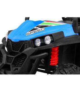 Voiture électrique 2 places 2 x 12V Buggy S2588 Bleu - Pack Luxe