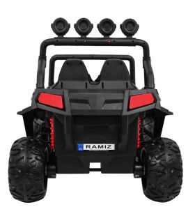 Voiture électrique 2 places 2 x 12V Buggy S2588 Militaire - Pack Luxe