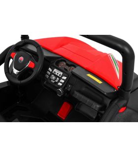 Voiture électrique 2 places 2 x 12V Buggy S2588 Rouge - Pack Luxe