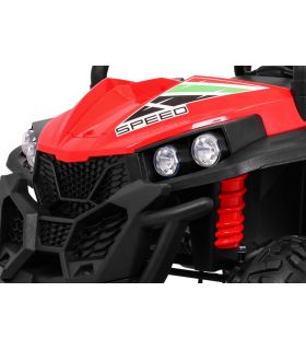 Voiture électrique 2 places 2 x 12V Buggy S2588 Rouge - Pack Luxe