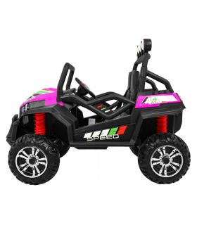 Voiture électrique 2 places 2 x 12V Buggy S2588 Rose - Pack Luxe