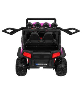 Voiture électrique 2 places 2 x 12V Buggy S2588 Rose - Pack Luxe