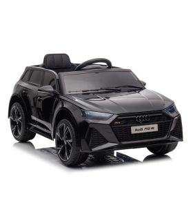 12V Audi RS6 Noir Sous License â€“ Voiture Electrique Pour Enfants