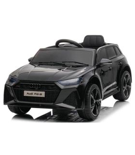 12V Audi RS6 Noir Sous License â€“ Voiture Electrique Pour Enfants