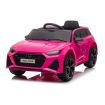 12V Audi RS6 Rose Sous License - Voiture Electrique Pour Enfants