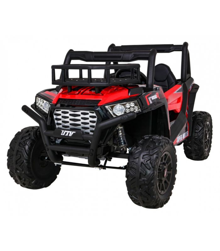 Voiture électrique 2 places 24V Buggy Explorer Rouge - Pack Luxe