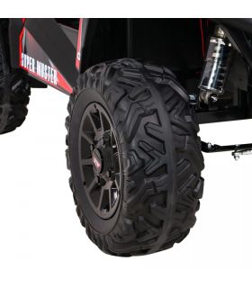 Voiture électrique 2 places 24V Buggy Explorer Rouge - Pack Luxe