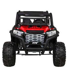 Voiture électrique 2 places 24V Buggy Explorer Rouge - Pack Luxe