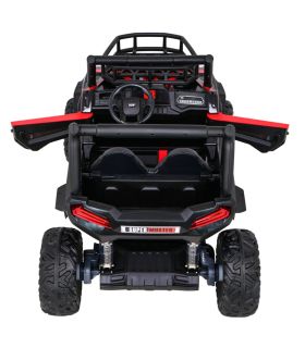 Voiture électrique 2 places 24V Buggy Explorer Rouge - Pack Luxe