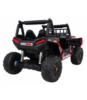 Voiture électrique 2 places 24V Buggy Explorer Rouge - Pack Luxe