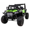 Voiture électrique 2 places 24V Buggy Explorer Verte - Pack Luxe