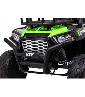 Voiture électrique 2 places 24V Buggy Explorer Verte - Pack Luxe