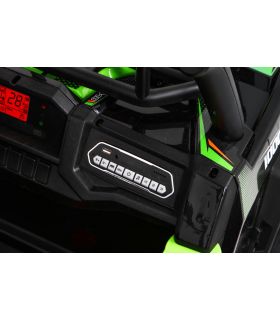 Voiture électrique 2 places 24V Buggy Explorer Verte - Pack Luxe