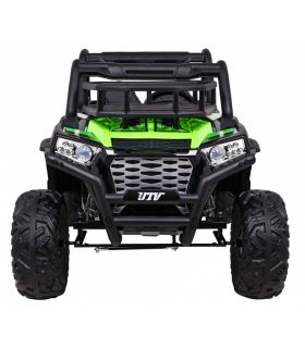 Voiture électrique 2 places 24V Buggy Explorer Verte - Pack Luxe