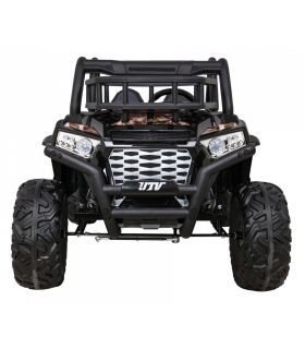 Voiture électrique 2 places 24V Buggy Explorer Noire - Pack Luxe