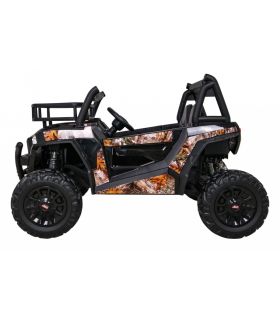 Voiture électrique 2 places 24V Buggy Explorer Noire - Pack Luxe