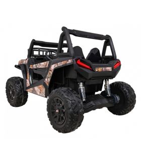 Voiture électrique 2 places 24V Buggy Explorer Noire - Pack Luxe
