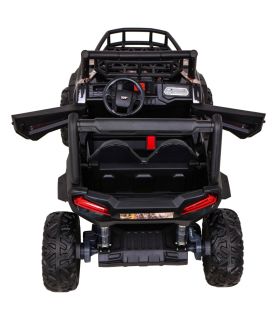 Voiture électrique 2 places 24V Buggy Explorer Noire - Pack Luxe