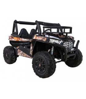 Voiture électrique 2 places 24V Buggy Explorer Noire - Pack Luxe