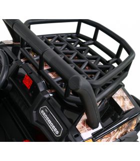 Voiture électrique 2 places 24V Buggy Explorer Noire - Pack Luxe